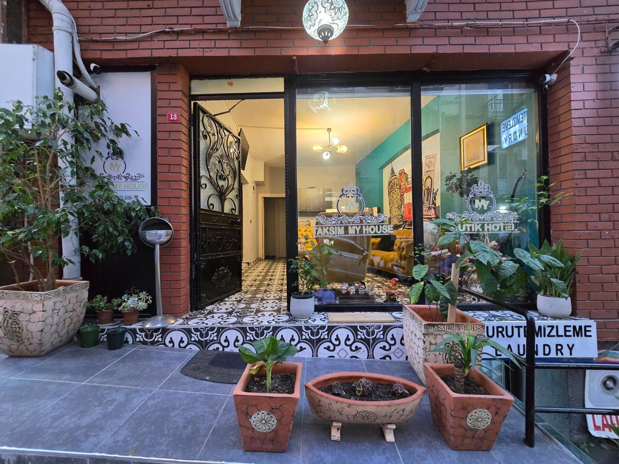 איסטמבול Taksim My House Butik Otel מראה חיצוני תמונה