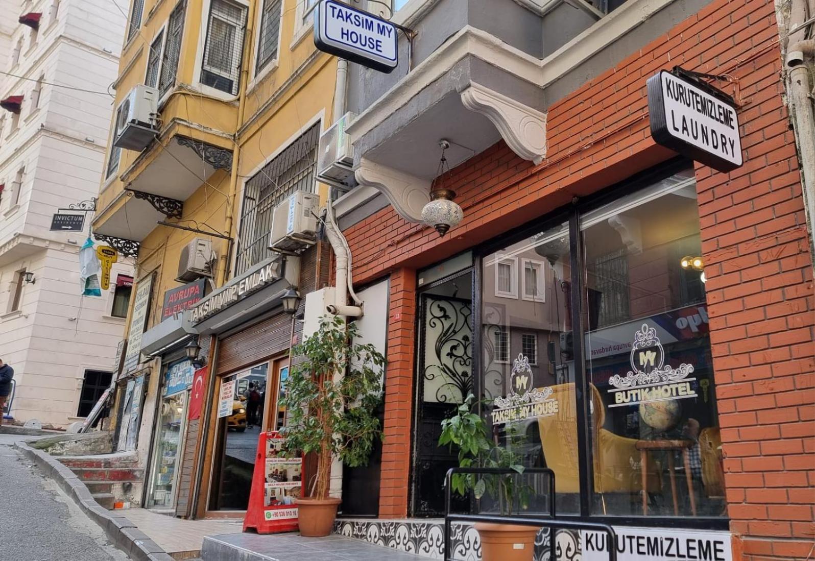 איסטמבול Taksim My House Butik Otel מראה חיצוני תמונה